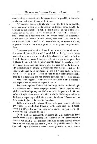 Gazzetta medica Malpighi