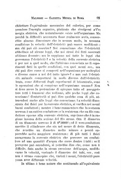 Gazzetta medica Malpighi