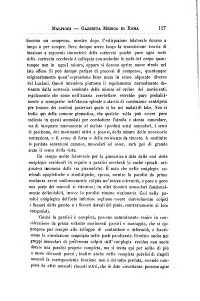 Gazzetta medica Malpighi