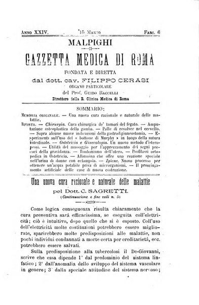 Gazzetta medica Malpighi