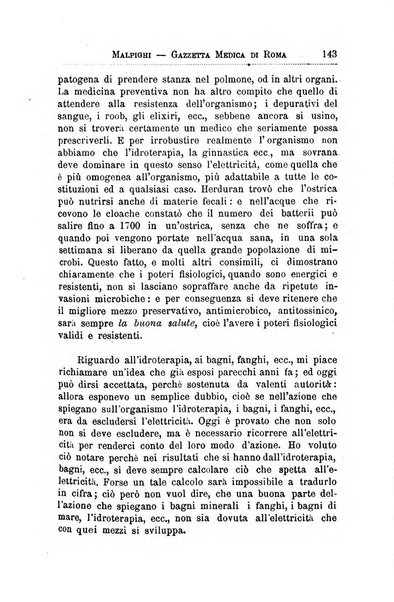 Gazzetta medica Malpighi