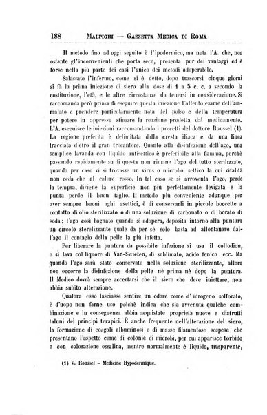 Gazzetta medica Malpighi