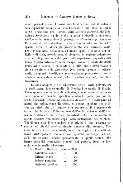 Gazzetta medica Malpighi