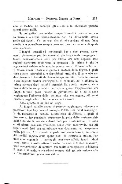 Gazzetta medica Malpighi