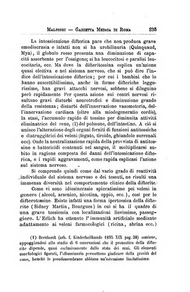 Gazzetta medica Malpighi