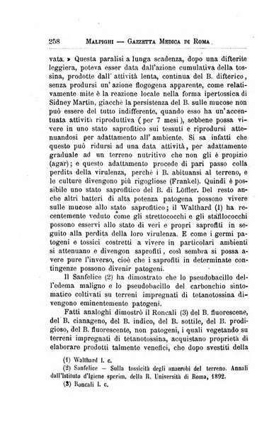 Gazzetta medica Malpighi