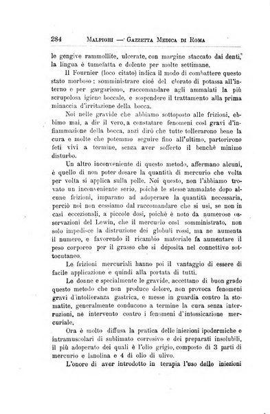 Gazzetta medica Malpighi