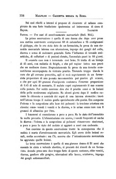 Gazzetta medica Malpighi