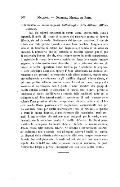 Gazzetta medica Malpighi