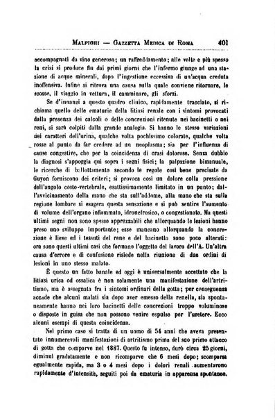 Gazzetta medica Malpighi