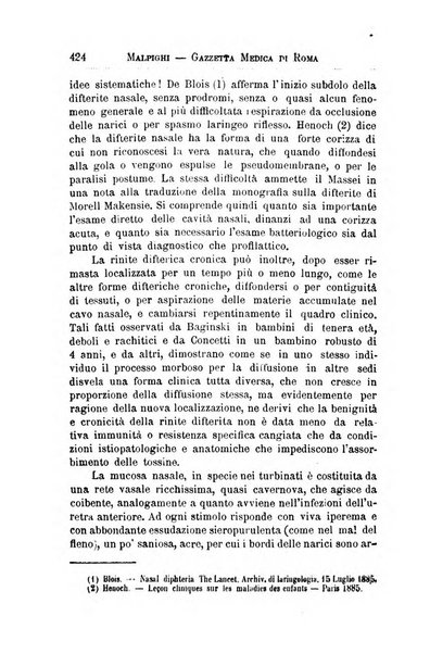 Gazzetta medica Malpighi