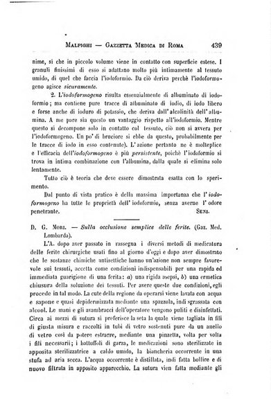 Gazzetta medica Malpighi