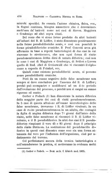 Gazzetta medica Malpighi