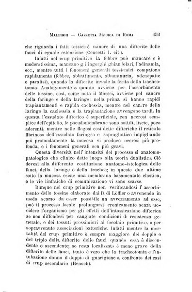 Gazzetta medica Malpighi