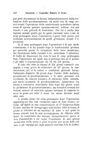 Gazzetta medica Malpighi