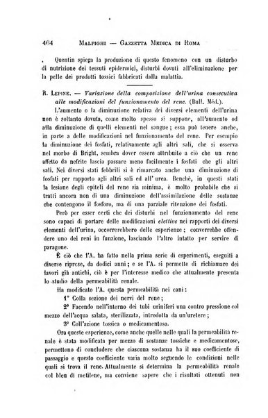 Gazzetta medica Malpighi