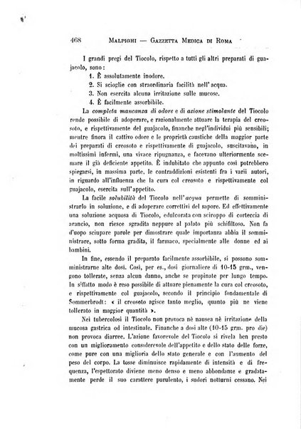 Gazzetta medica Malpighi