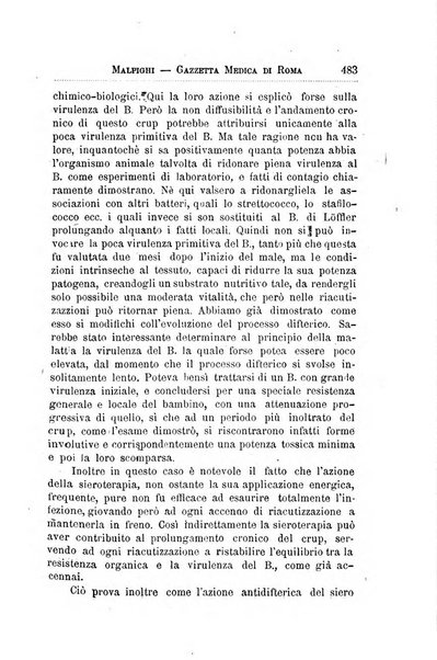 Gazzetta medica Malpighi