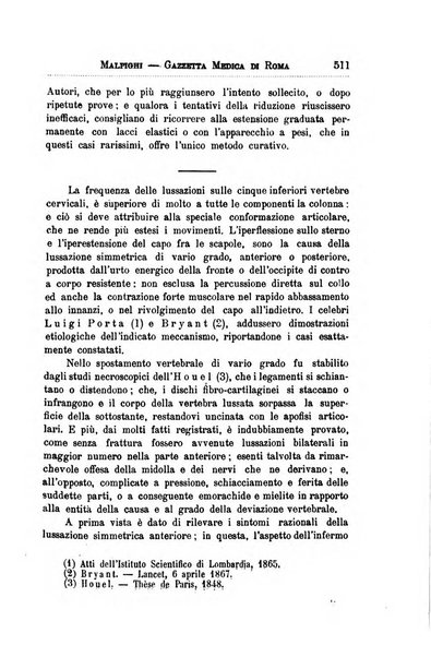 Gazzetta medica Malpighi