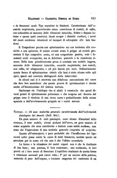 Gazzetta medica Malpighi