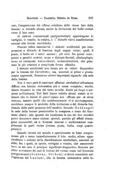 Gazzetta medica Malpighi