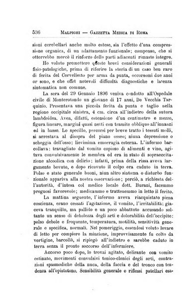 Gazzetta medica Malpighi