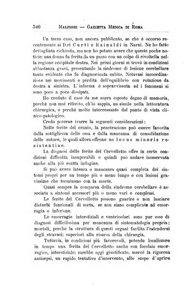 Gazzetta medica Malpighi