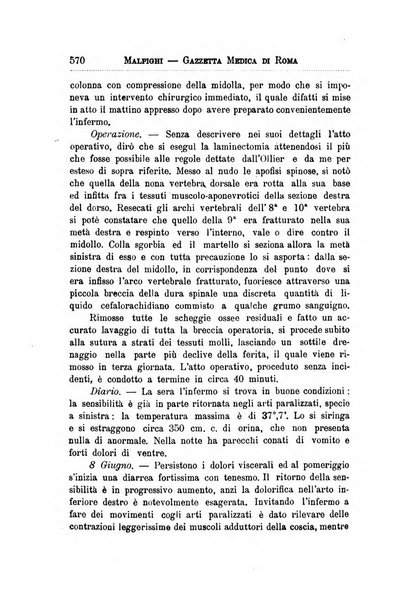 Gazzetta medica Malpighi