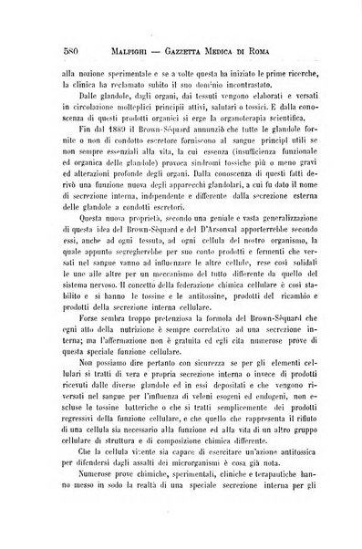 Gazzetta medica Malpighi