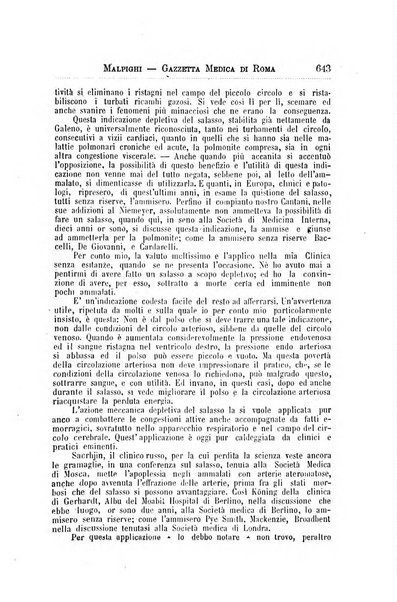 Gazzetta medica Malpighi