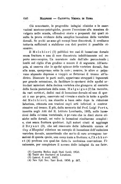 Gazzetta medica Malpighi