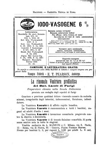 Gazzetta medica Malpighi