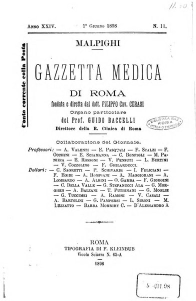 Gazzetta medica Malpighi