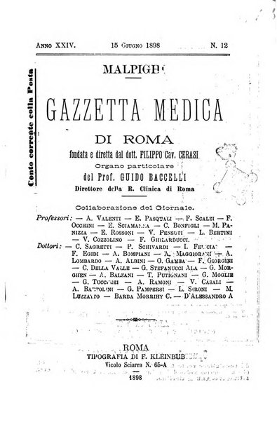 Gazzetta medica Malpighi