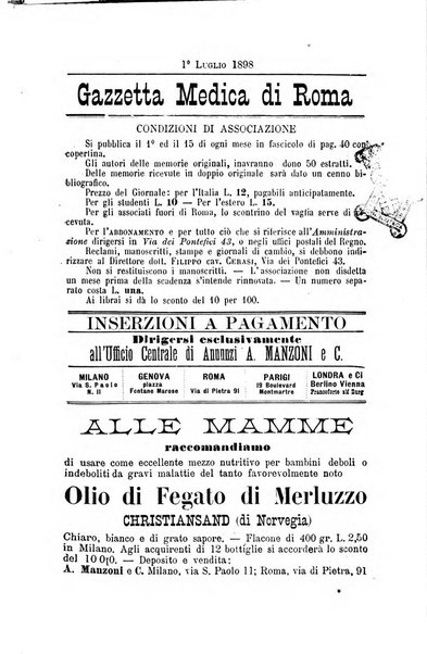 Gazzetta medica Malpighi