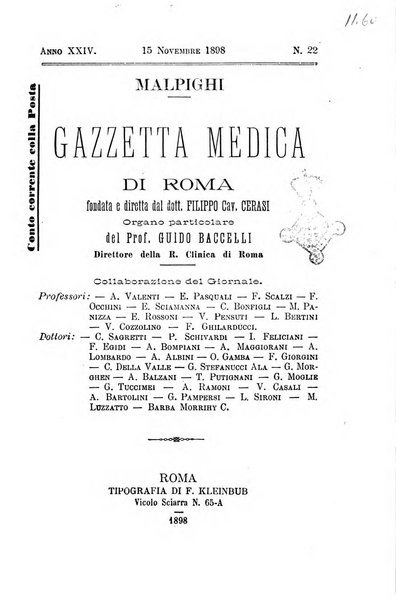 Gazzetta medica Malpighi