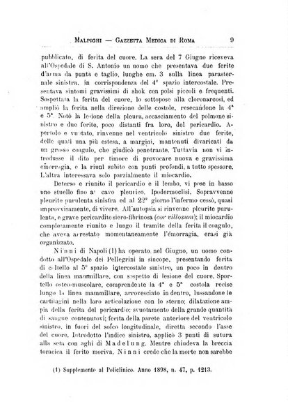 Gazzetta medica Malpighi