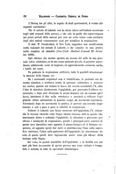 Gazzetta medica Malpighi