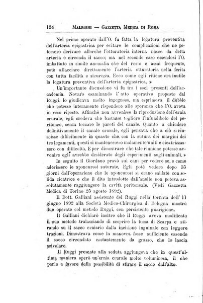 Gazzetta medica Malpighi