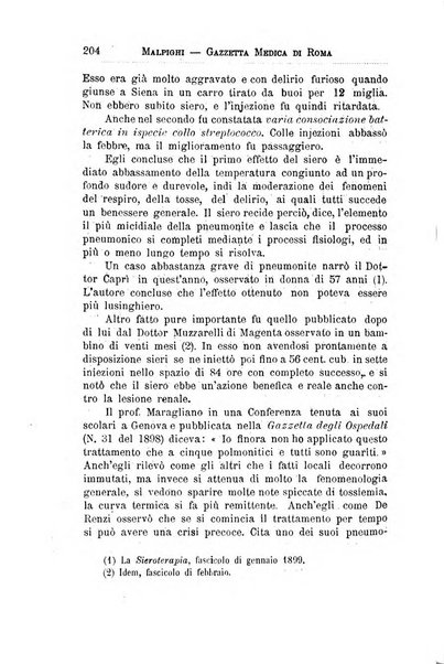 Gazzetta medica Malpighi