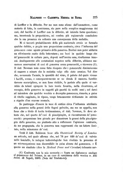 Gazzetta medica Malpighi