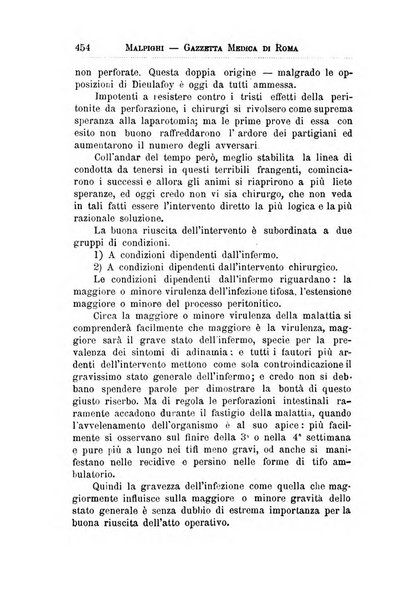 Gazzetta medica Malpighi