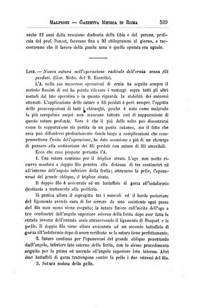 Gazzetta medica Malpighi