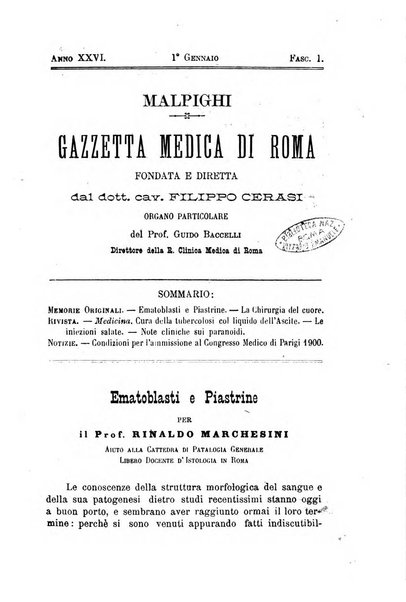 Gazzetta medica Malpighi