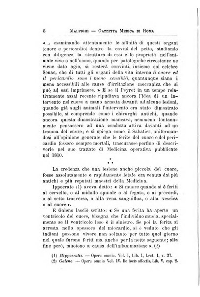 Gazzetta medica Malpighi