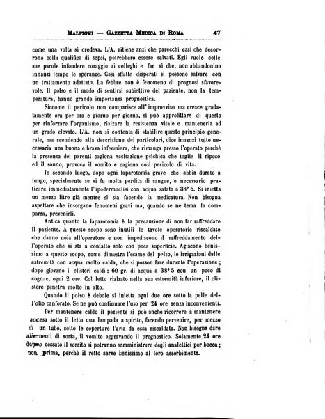 Gazzetta medica Malpighi