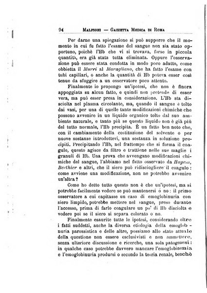 Gazzetta medica Malpighi