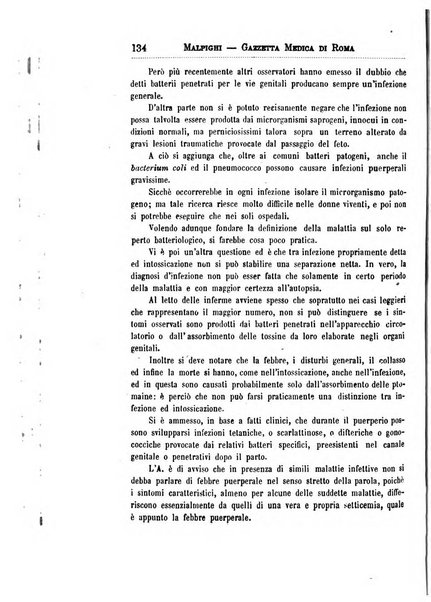 Gazzetta medica Malpighi