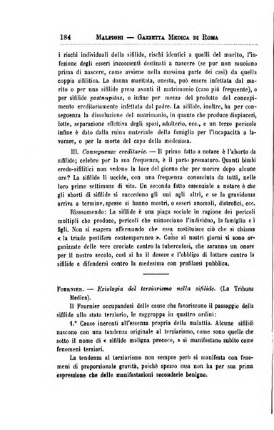 Gazzetta medica Malpighi