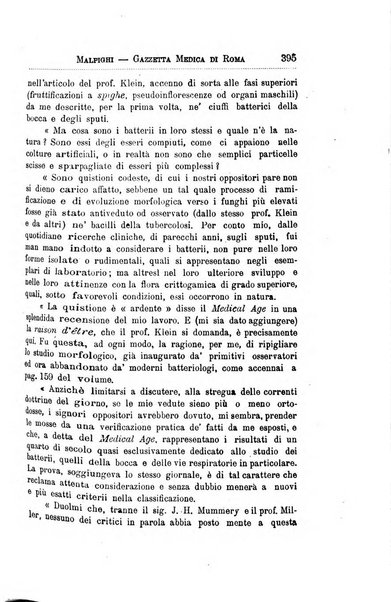 Gazzetta medica Malpighi